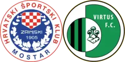 Zrinjski Mostar Virtus estatísticas | Liga dos Campeões da UEFA | 15 ...