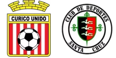 Curicó Unido Deportes Santa Cruz estatísticas | Primera B | 18 abril 2025