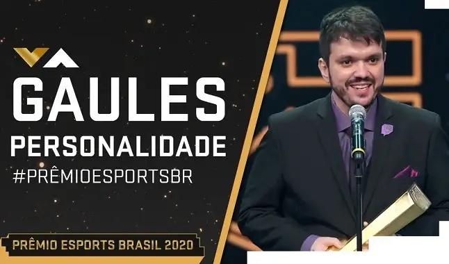 Gaules vence prêmios de Melhor Streamer e Personalidade do Ano