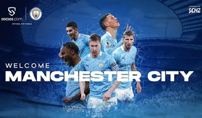 City e Socios.com lançam token de torcedor do Manchester City