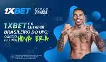 1xBet sobe ao octógono: Carlos Prates é o mais novo embaixador brasileiro da marca no UFC