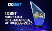 1xBet recebe 11 indicações ao International Gaming Awards
