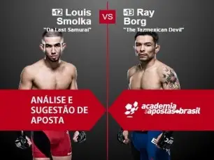 Louis Smolka x Ray Borg (UFC – 30 de Dezembro de 2016)