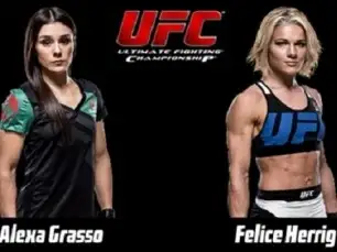 Alexa Grasso – Felice Herrig (UFC – 04 de Fevereiro de 2017)