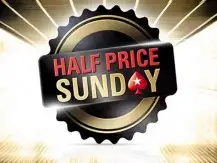Domingo é dia de buy-in pela metade do preço no Pokerstars, fique por dentro!