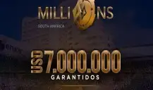 Entenda como disputar US$ 5 milhões no Millions South America sem investir um centavo