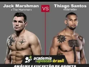 Jack Marshman vs Thiago Santos (UFC – 19 de Fevereiro de 2017)
