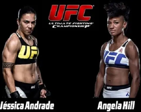 Jessica Andrade x Angela Hill (UFC – 04 de Fevereiro de 2017)