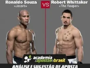 Ronaldo Souza x Robert Whittaker (UFC – 15 de Abril de 2017)