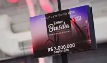Satélite praticamente triplica garantido para o BSOP Brasília
