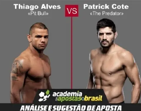 Thiago Alves x Patrick Cote (UFC – 08 de Abril de 2017)