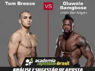 Tom Breese x Oluwale Bamgbose (UFC – 18 de Março de 2017)