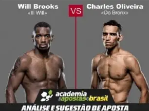 Will Brooks x Charles Oliveira (UFC – 08 de Abril de 2017)