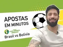 Encontrar aposta de valor num jogo com super-favorito | Brasil v Bolívia da Copa América (vídeo)