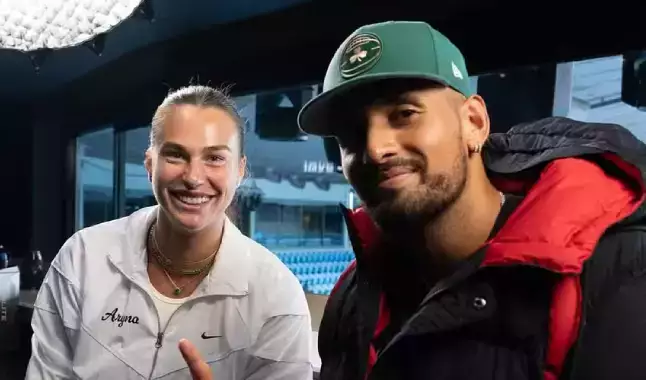 Aryna Sabalenka e Nick Kyrgios se enfrentam em nova "Batalha dos Sexos"