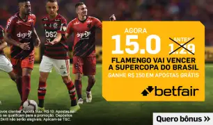 15.0 Flamengo vai vencer a Supercopa do Brasil