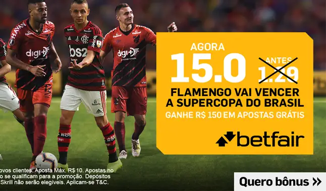 15.0 Flamengo vai vencer a Supercopa do Brasil