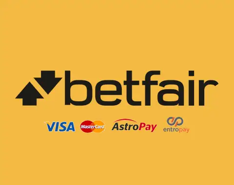 Betfair - novas opções de pagamento