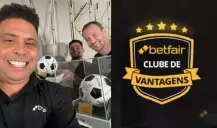 Betfair oferece experiência única incluindo visita a Ronaldo