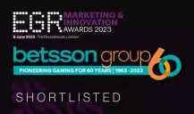 Betsson é indicada para o EGR Marketing and Innovations Awards