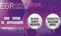 Betsson leva prêmios no EGR Operator Awards 2022