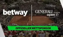 Betway reforça patrocínio com o tênis ao fechar com Generali Open