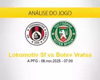Prognóstico Lokomotiv Sf Botev Vratsa (08 novembro 2025)