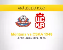 Prognóstico Montana CSKA 1948 (06 fevereiro 2026)