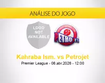 Prognóstico Kahraba Ism. Petrojet (06 abril 2026)