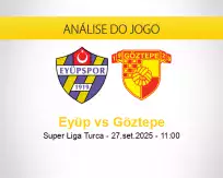 Prognóstico Eyüp Göztepe (27 setembro 2025)