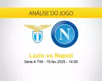 Prognóstico Lazio Napoli (15 fevereiro 2025)