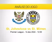 Prognóstico St. Johnstone St. Mirren (14 dezembro 2024)