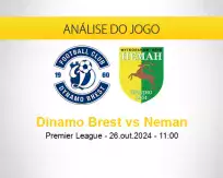 Prognóstico Dinamo Brest Neman (26 outubro 2024)