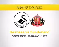 Prognóstico Swansea Sunderland (14 dezembro 2024)