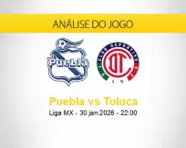 Prognóstico Puebla Toluca (30 janeiro 2026)
