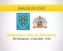 Prognóstico Ballymena Utd Glenavon (07 abril 2026)