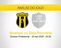 Guaraní vs Dep.Recoleta