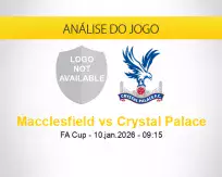 Prognóstico Macclesfield Crystal Palace (10 janeiro 2026)