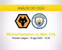 Prognóstico Wolverhampton Man City (16 agosto 2025)