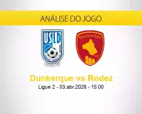 Prognóstico Dunkerque Rodez (03 abril 2026)