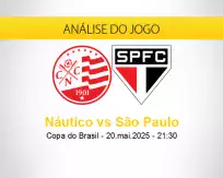 Prognóstico Náutico São Paulo (20 maio 2025)