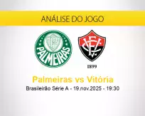 Prognóstico Palmeiras Vitória (19 novembro 2025)