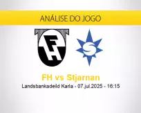 Prognóstico FH Stjarnan (07 julho 2025)