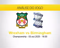 Prognóstico Wrexham Birmingham (03 outubro 2025)