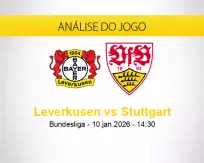 Prognóstico Leverkusen Stuttgart (10 janeiro 2026)