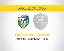 Prognóstico Orense Libertad (21 dezembro 2025)