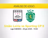 Prognóstico União Leiria Sporting CP II (26 janeiro 2026)