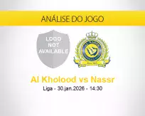 Prognóstico Al Kholood Nassr (30 janeiro 2026)