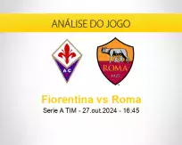 Prognóstico Fiorentina Roma (27 outubro 2024)