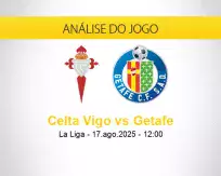 Prognóstico Celta Vigo Getafe (17 agosto 2025)